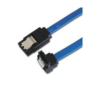 アイネックス SAT-3103LBL (ラッチ付 シリアルATAケーブル 片下L型コネクタ/30cm) | 