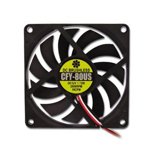 アイネックス CFY-80US (ケース用ファン80mm 薄型標準タイプ) | 