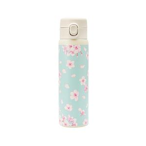 サンフレイム ワンプッシュステンレス水筒 480ml 桜 WB002-5 | 
