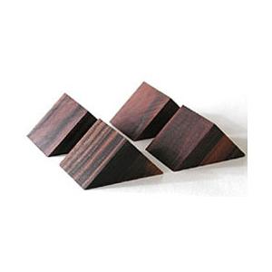 山本音響工芸 PB-22 (黒檀製三角ベース/4個一組） | SHURE