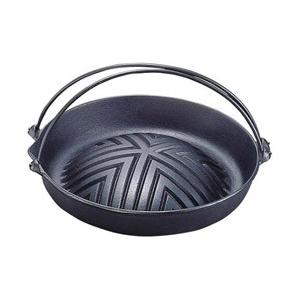 岩鋳 岩鋳 焼肉ジンギスカン鍋 （ツル付） 23-006 29cm ＜QGV2301＞ | 岩鋳