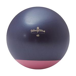 羽立工業 ジムボール STAYPLUS(65cm/ネイビー×ピンク) NH3621 | 