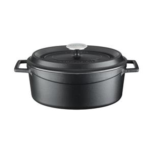 LAVA ラヴァ オーバル キャセロール マジョリカグレー LAVA オーバルキャセロール マジョリカグレー 10cm LV0120