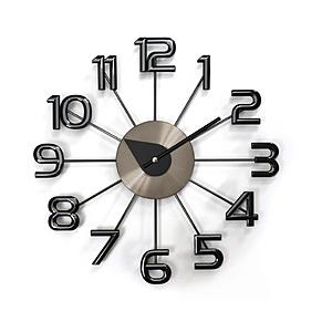 ジョージネルソン ブラックニッケル フェリス・ウォール・クロック GN41167BN NELSON CLOCK（ネルソンクロック） | 