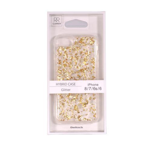 【在庫限り】 Owltech(オウルテック) 金箔を散りばめたようなキラキラ輝くグリッターデザイン CURREN 背面ケース OWL-CVIP7S08 [振込不可] | Owltech | 02