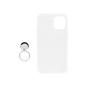Owltech(オウルテック) iPhone 12 mini 5.4インチ対応 リング付ハイブリッド耐衝撃ケース OWL-CVIC5407-CL クリア 【852】 | Owltech