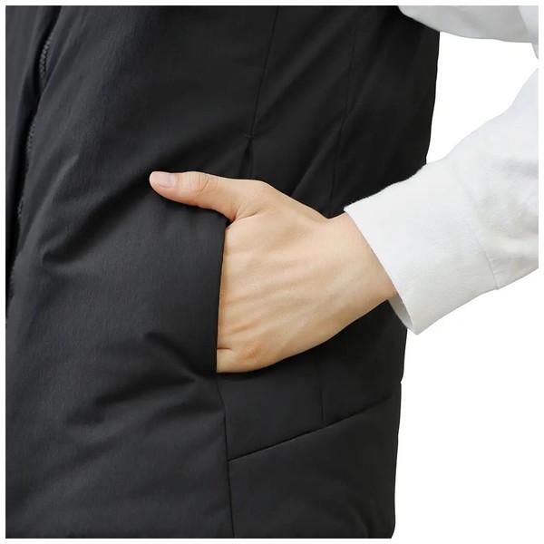 Owltech(オウルテック) ebiブランド 丸洗い洗濯可能 薄いのに暖かい ヒートベスト（Mサイズ）   OWL-HTB01M-BK | Owltech | 09