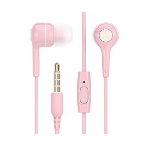 Owltech(オウルテック) イヤホン カナル型  シェルピンク OWL-EPMC04-PK ［φ3.5mm ミニプラグ］ | Owltech