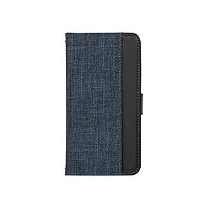 Owltech(オウルテック) マルチケース スマートフォン用 最大6.1インチ対応 手帳型 スライド式ホルダー付き  ネイビーxブラック OWL-CVMUM15-NVBK | Owltech