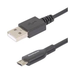 【在庫限り】 Owltech(オウルテック) やわらかく断線に強い高い耐久性と柔軟性を併せ持つmicroUSBケーブル OWLCBKMU2SR5BK 【864】 [振込不可] | Owltech