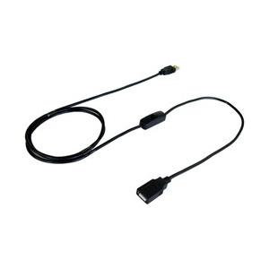 GROOVY 電源スイッチケーブル [USB-A オス→メス USB-A /充電 /1m]  ブラック USB-SWITCHCABLE | 