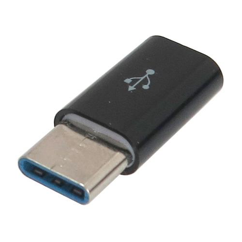 GROOVY USB変換アダプタ [USB-C オス→メス micro USB /充電 /転送 /USB2.0]  ブラック CAD-P1B |  | 02