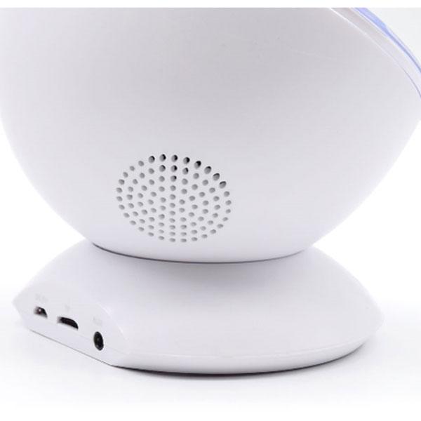 タイムリー USBヒーリングスピーカー ココロとカラダを光と音で癒やす TM-HEALSL-WH ホワイト [振込不可] | タイムリー | 02