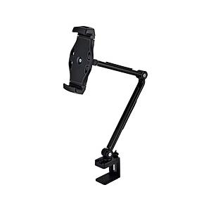 タイムリー モバイルモニター / タブレットPC対応 [5〜13インチ] タブレットアーム  ブラック TM-TABARM-01 | タイムリー