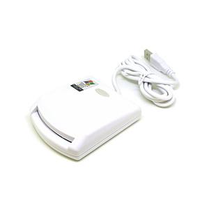 変換名人JAPAN 接触型ICカードリーダーライター USB-A接続 変換名人JAPAN(Windows11対応) ホワイト OP1006 ［マイナンバーカード対応］ | 