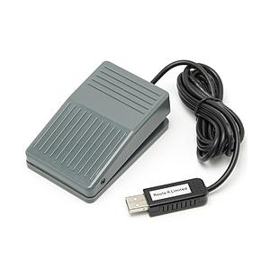 ルートアール USBフットペダルスイッチ 1ペダル メカニカルスイッチ搭載  グレー RI-FP1MG-A | 