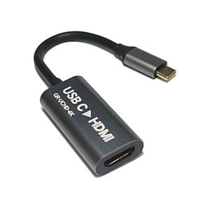 タイムリー 映像変換アダプタ [USB-C オス→メス HDMI] 4K対応  GR-UCHD-4K ［4K］ | タイムリー