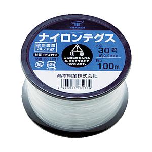 高木綱業 ナイロンテグス　30号　黒コイル　228231 | 