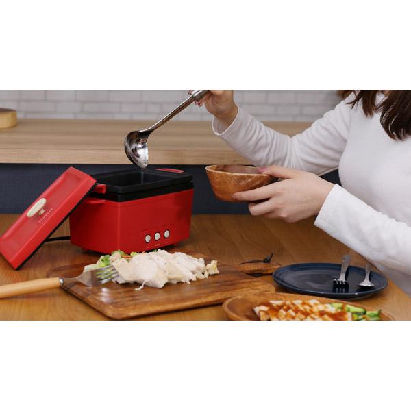 ライフオンプロダクツ サラダチキンメーカー PRISMATE（プリズメイト） PRSK023RD 【864】 [振込不可] |  | 04