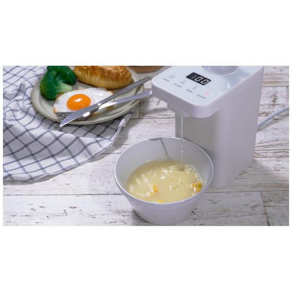 ライフオンプロダクツ ペットボトル式 ホットウォーターサーバー  ダークグレー MO-SK003-DG |  | 12