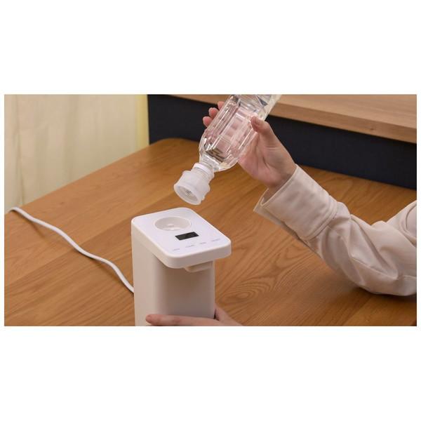 ライフオンプロダクツ ペットボトル式 ホットウォーターサーバー  ダークグレー MO-SK003-DG |  | 06