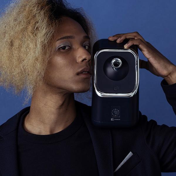 ライフオンプロダクツ ハイブリッドフェイシャルスチーマー EVOOCH（エボーク） ネイビー EVH-FC04-N 【864】 |  | 01