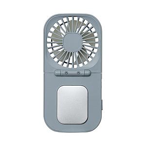 ライフオンプロダクツ ペルチェ冷却機能折りたたみファン  スモーキーブルー LCAF019-SB | 