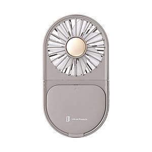 ライフオンプロダクツ LEDミラー付スリムファン  グレージュ LCAF020-GG | 