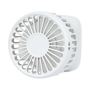 ライフオンプロダクツ カラビナリール付手のひらファン  リリーホワイト LCAF025-LW | 