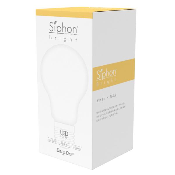 ビートソニック LEDフィラメント電球 Siphon  LDF201 ［E26 /電球色 /1個 /70W相当 /一般電球形 /全方向タイプ］｜y-sofmap｜02