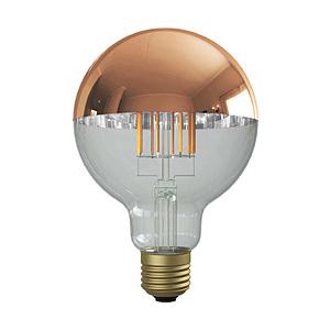 ビートソニック フィラメントLED電球 　Siphon　ボール95 TミラーCopper　LDF64D Siphon  LDF64D ［E26 /ボール電球形 /電球色 /1個 /全方向タイプ］ 【864】 | BeatーSonic