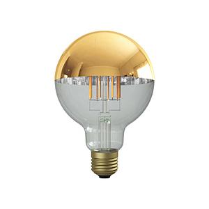 ビートソニック LED電球 ボール95 Tミラー ゴールド Siphon  LDF37D ［E26 /ボール電球形 /50W相当 /電球色 /1個］ | BeatーSonic