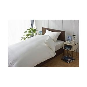 生毛工房 UM-K13-KSL　80サテン 掛けふとんカバー シングルロングサイズ(150×230cm/ホワイト) [代引不可] | 