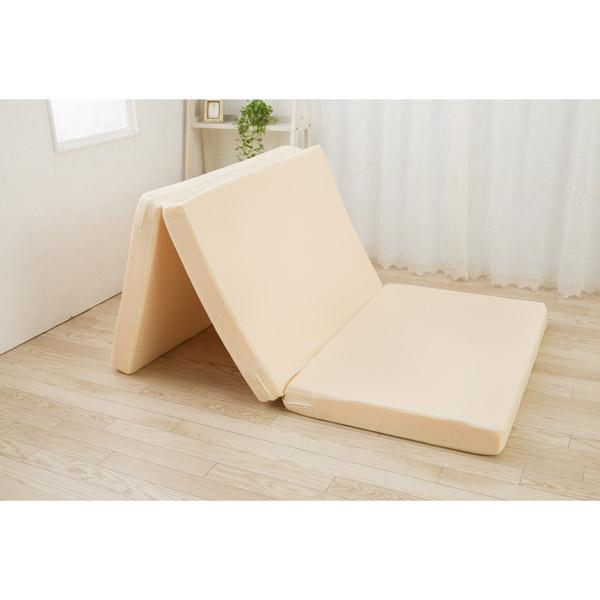 生毛工房 三つ折二層式敷ふとん (セミダブルサイズ/幅120×長さ200cm)  UM-B55-SD 【864】 |  | 02