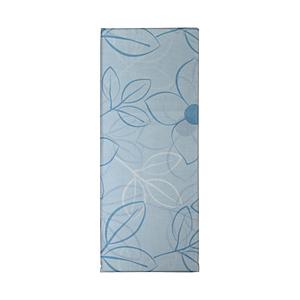 生毛工房 【まくらカバー】綿ローン リーフ 大きめサイズ(綿100%/50×100cm/ブルー) UMK39PSBL | 