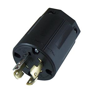 アメリカン電機 引掛形　ナイロンプラグ　接地3P30A600V　4362N | 