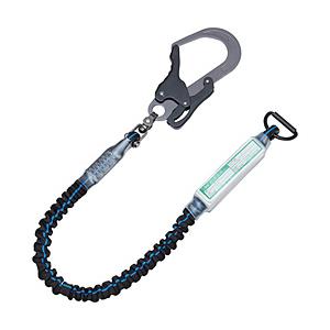 基陽 KH　ジャバラ剣アルミ自在D環17黒／青ライン