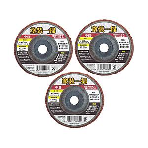 柳瀬 ヤナセ 塗装一掃 中目3枚パック ヤナセ  TI103SET 【864】 | 