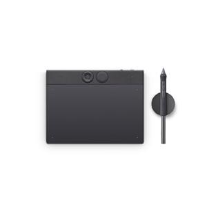 WACOM(ワコム) PTK470K0C ペンタブレット [W215ｘD163ｘH4〜7mm] 有線：USB-A / ワイヤレス：Bluetooth Intuos Pro (2025) Small(Mac/Windows11対応) | wacom