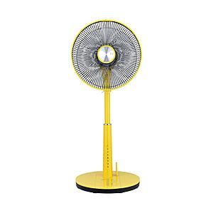 おおたけ DCフルリモコン式リビング扇風機  イエロー GF-DC325FR-Y ［DCモーター搭載 /リモコン付き］ 【864】 | 
