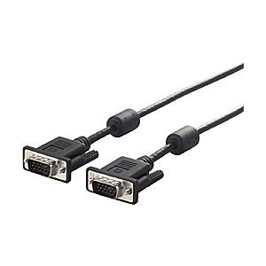 BUFFALO(バッファロー) ディスプレイケーブル　D-Sub⇔D-Sub (ブラック・2.0m)　BSDCV20BK [EU RoHS指令準拠]【864】 | BUFFALO