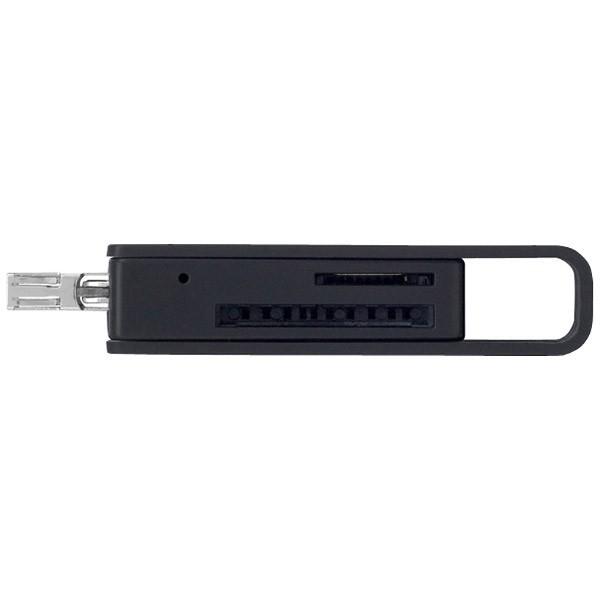 BUFFALO(バッファロー) BSCRD05U2BK(どっちもUSBコネクター採用USB2.0対応カードリーダーライター/ブラック) 【864】 | BUFFALO | 01