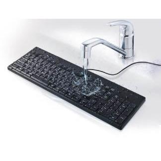 BUFFALO(バッファロー) 有線キーボード［USB］　丸洗い対応（ブラック）　BSKBU12BK PS5対応 【Windows10動作対応】[EU RoHS指令準拠] 【864】 [振込不可] | BUFFALO | 01