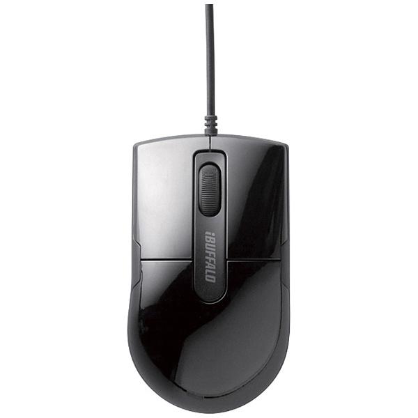 有線マウス［BlueLED・USB 1.5m・Mac／Win］　BSMBU26SSシリーズ 静音 Sサイズ （3ボタン・ブラック）　BSMBU26SSBK 【Windows10動作対応】 | BUFFALO | 01