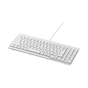 有線キーボード［USB 1.5m・Win］　スタンダード BSKBU14シリーズ スリム （102キー・ホワイト）　BSKBU14WH PS5対応 【Windows10動作対応】 | BUFFALO
