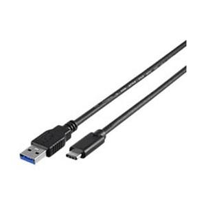 BUFFALO(バッファロー) 0.5m［USB-C ⇔ USB-A］3.1 Gen1ケーブル 充電・転送　ブラック　BSUAC31105BK | BUFFALO