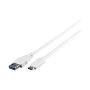 BUFFALO(バッファロー) 2.0m［USB-C ⇔ USB-A］3.1 Gen1ケーブル 充電・転送　ホワイト　BSUAC31120WH | BUFFALO