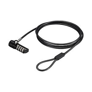 BUFFALO(バッファロー) BSL07D　ダイヤル式ワイヤーロック 【864】 | BUFFALO