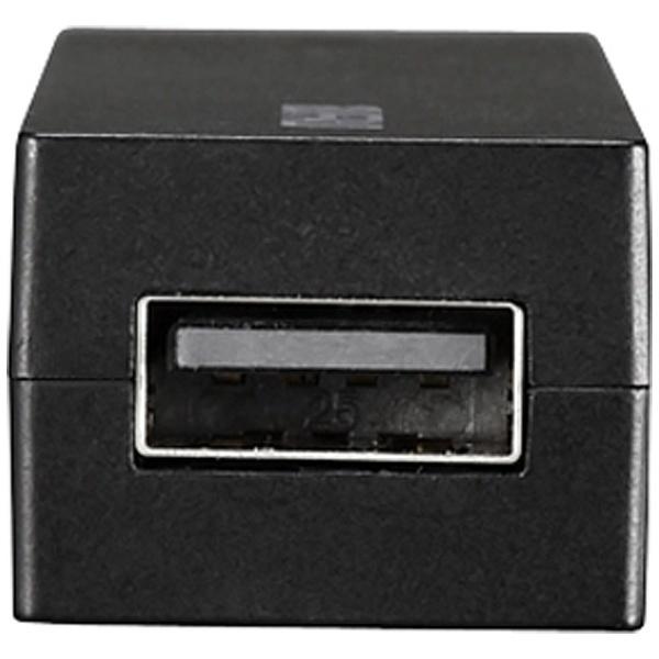 タブレット／スマートフォン対応［Android・USB microB・USBホスト機能］　USB2.0ハブ  USB A変換アダプター付 （4ポート・バスパワー）　BSH4UMB04BK | BUFFALO | 02