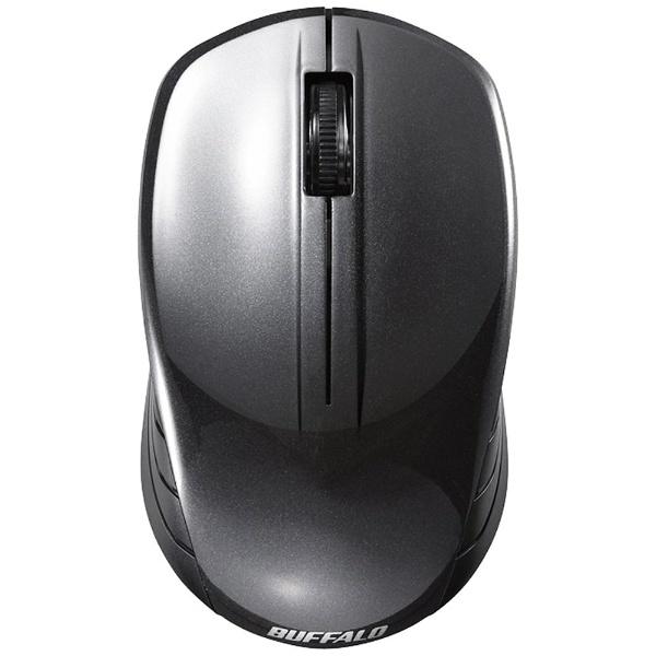 BUFFALO(バッファロー) BSMBW108BK マウス BSMBW108シリーズ ブラック [BlueLED /3ボタン /USB /無線(ワイヤレス)] 【864】 | BUFFALO